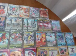HUGE Lot Of 154 Pokemon Card Hits! Full Arts, V/VMAX, EX, Promos, & More! - Image 5