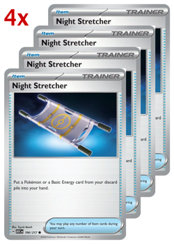 Pokemon TCG 4x Night Stretcher Playset NM - Image 1