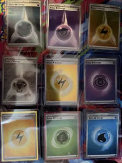 Pokemon TCG Reverse Holo Energy Cards Set of 43 - Image 2