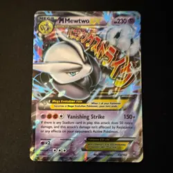 Pokemon TCG M Mewtwo EX 63/162 Breakthrough Holo Ultra Rare ENG 2015 230 - Image 1