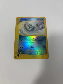 Pokemon TCG Expedition Base Set Totodile 135/165 Reverse Holo Common 50 HP - Image 4