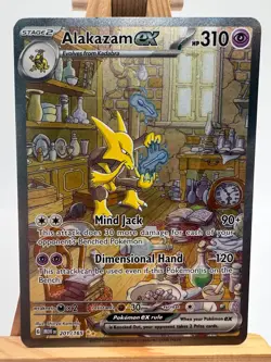Pokemon TCG - S&V 151 - 201/165 Alakazam ex - Special Illustration Rare - NM/M - Image 1
