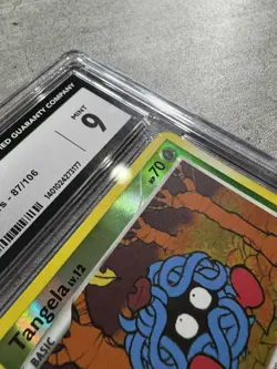 Pokemon Card Tangela Rev Holo CGC 9 Mint, Great Encounters 87/106, 2008 (1) - Image 5