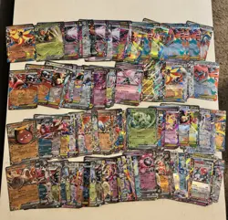 Pokemon TCG Mixed Sets - 130 Card Lot of EX’s Double Rare English NM - 50+ AH - Image 1