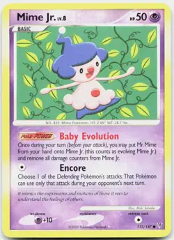Mime Jr. 115/147 Common Supreme Victors Pokemon NM/M - Image 1