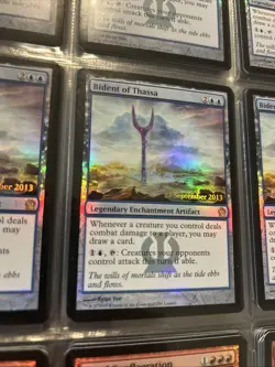 1X Bident of Thassa( Foil) NM Launch Party & Release Event Promos Magic MTG - Image 3