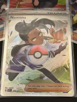 Pokemon Full Art Trainer Lot Hilda Nemona Dendra Poppy Ultra Rare Bundle NM - Image 2