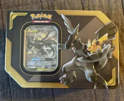 Pokemon TCG Tag Team GX Tin Pikachu & Zekrom Sealed 30 Cards English 2019 - Image 1