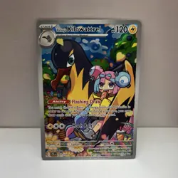 Pokemon Iono's Kilowattrel 163/159 Sv09 Illustration Rare Holo EN - Image 1
