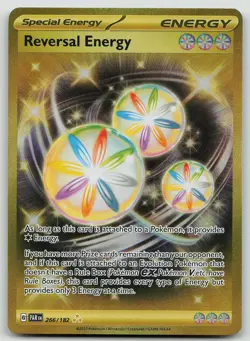 Pokemon Reversal Energy 266/182 Paradox Rift Hyper Rare Holo NM - Image 1