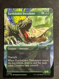 MTG Earthshaker Dreadmaw (Borderless), NM-Mint, (LCI #0325) Regular - Image 1