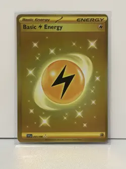 Pokemon Basic Lightning Energy 257/198 Secret Rare Foil SV01 Scarlet & Violet - Image 1