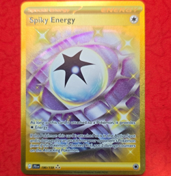 Pokemon TCG Spiky Energy 190/159 SV09 Hyper Rare Holo Full Art EN - Image 1