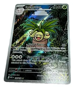 Pokemon Exeggutor illustration rare Trading Card Holo Rare 135/132 - Image 1