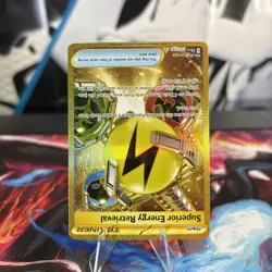 Superior Energy Retrieval - Hyper Rare SV02: Paldea Evolved 277 Pokemon TCG - Image 3