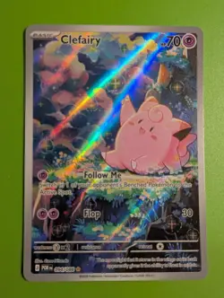 Pokemon Perfect Order Clefairy illustration Rare #94 - Image 1
