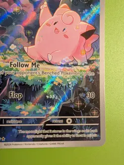 Pokemon Perfect Order Clefairy illustration Rare #94 - Image 4
