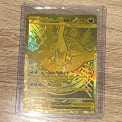 Mega Darkrai EX 120/84 Mega Evolution Pitch Black Gold Pokemon TCG - English - Image 1