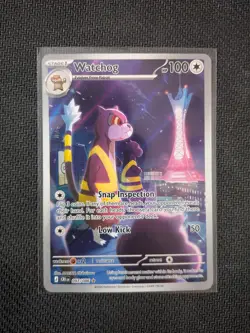 Pokemon Watchog Rare Card 097/086 Chaos Rising MINT - Image 1