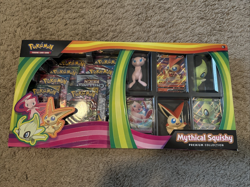 DAMAGED - Pokemon TCG: Mythical Squishy Premium Collection 820650809736 - Image 1