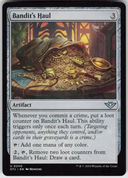 MTG Bandit's Haul 240 Outlaws of Thunder Junction U Normal NM - Image 1