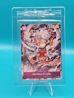 Namco One Piece Card Game Monkey D. Luffy Promo Regular P-041 Sealed - Image 1