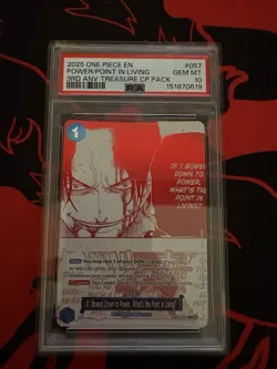 2025 One Piece OP13-057 EN Power/Point In Living 3rd Anv Treasure CP Pack - Image 1