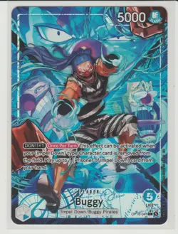 Buggy - Alternate Art Leader One Piece Card OP16-041 L* - Image 1