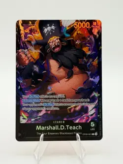 Marshall.D.Teach OP09-081 Starter Deck 27: BLACK Marshall.D.Teach One Piece NM - Image 1