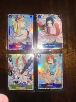 One Piece Illustration Box Sealed Promo Cards Vol 1, 2, 3, & 4 - Image 1