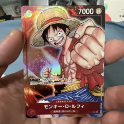 Monkey.D.Luffy (P-001) (V.4) Alt Art One Piece TCG Japanese - Image 1