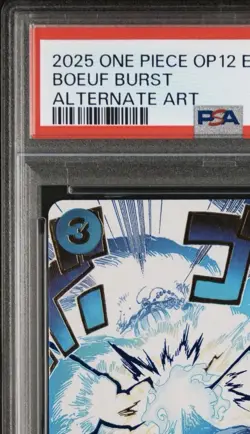 Boeuf Burst (Manga Alternate Art) OP12-060 Legacy of the Master PSA 10 - Image 4