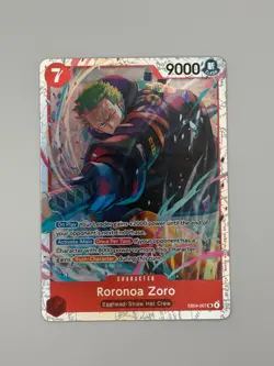Roronoa Zoro EB04-007 Adventure on Kami's Island Foil One Piece TCG English - Image 1