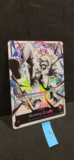 Monkey.D.Luffy (001) (Parallel) - Starter Deck EX: Gear 5 (ST-21) - Image 2