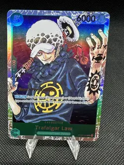 TRAFALGAR LAW - One Piece ST02-009 - SUPER PRE-RELEASE Super Rare - Image 1