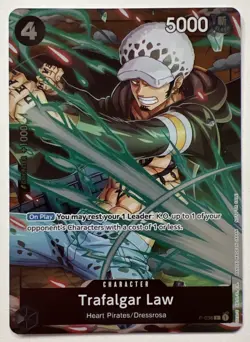 Trafalgar Law - Tournament Promo P-038 Foil One Piece TCG - NM - Image 1