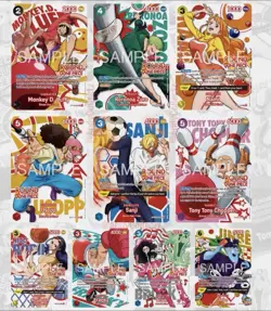 All 10 One Piece Card Game Round 1 Collaboration Promo Packs Sealed Lot Preorder - Image 2