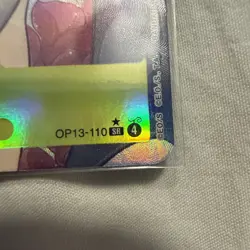 One Piece TCG Stussy Alt Art SR OP-013 Carrying On His Will English - Image 4