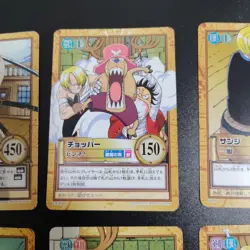 One Piece Carddass Hyper Battle 6 Card Lot Zoro Sanji Chopper Japan - Image 3
