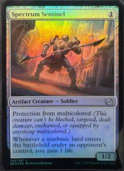 MTG The Brothers' War Spectrum Sentinel Foil (Uncommon) - Image 1