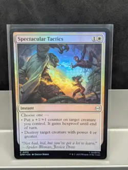 Spectacular Tactics FOIL X1 NM Marvel's Spider Man MTG - Image 1