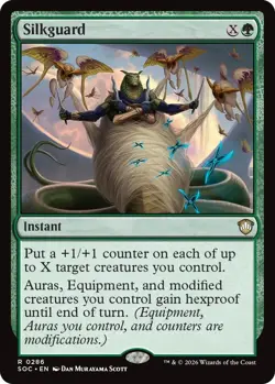 MTG - [SOC - 286 ] Silkguard - Commander: Secrets of Strixhaven - Image 1
