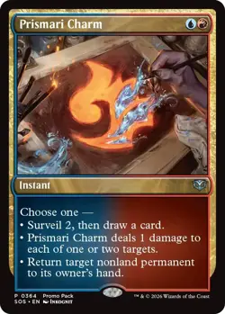 MTG - [PPSOS - 364 ] Prismari Charm - Promo Pck: Secrets of Strixhaven - Image 1