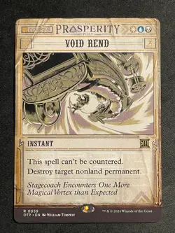 MTG Void Rend (Breaking News), NM-Mint, (OTP #0059) Regular - Image 1