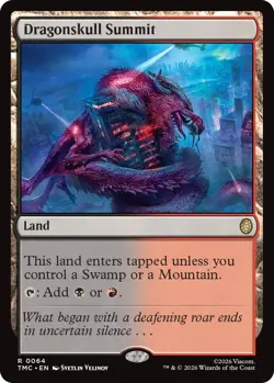 MTG - [TMC - 64] Dragonskull Summit Commander: Teenage Mutant Ninja Turtles - Image 1