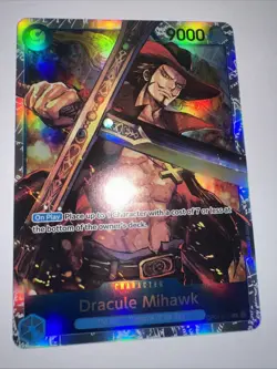 Dracule Mihawk OP01-070 Foil PRB-01 Premium Booster English ONE PIECE SR - Image 4