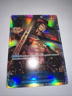 Dracule Mihawk OP01-070 Foil PRB-01 Premium Booster English ONE PIECE SR - Image 5
