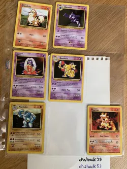 Pokemon TCG Base Set Bundle (100+ cards, 3 holos, 14 rares) - Image 5