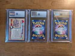 CGC Japanese Graded Pokemon Card Lot - Pristine 10 Orbeetle, CGC 10 Ledian - Image 2
