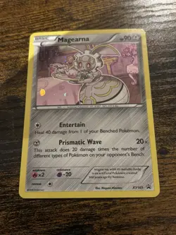 Magearna XY165 LP Holo Rare Promo Pokemon Card - Image 1